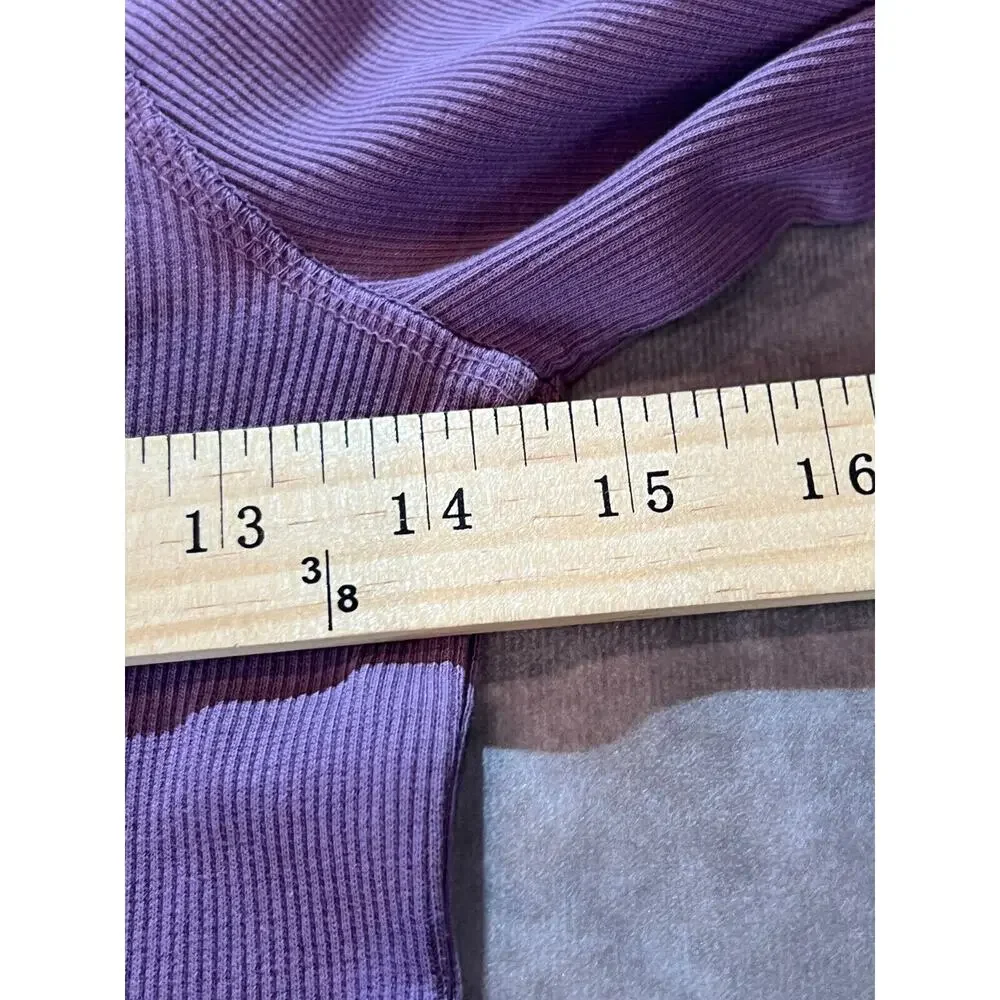 NWT Urban Outfitters Star Icon Purple Ombre Long Sleeve Baby T-Shirt Size Small - Picture 8 of 10